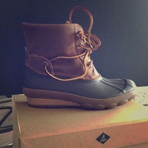 Sperry Saltwater Wedge Tide Brown